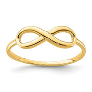 14k Infinity Ring