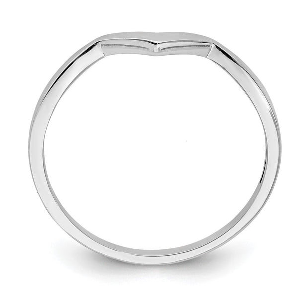 14K White Gold Ring
