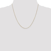 14K .65mm Round Snake with Lobster Clasp Chain