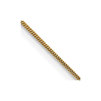 14K .65mm Round Snake with Lobster Clasp Chain