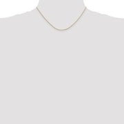 14K .9mm Round Snake with Lobster Clasp Chain