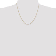 14K .9mm Round Snake with Lobster Clasp Chain