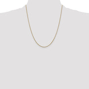 14K 1.1mm Round Snake with Lobster Clasp Chain