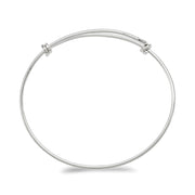 Sterling Silver Wire Expandable Bangle