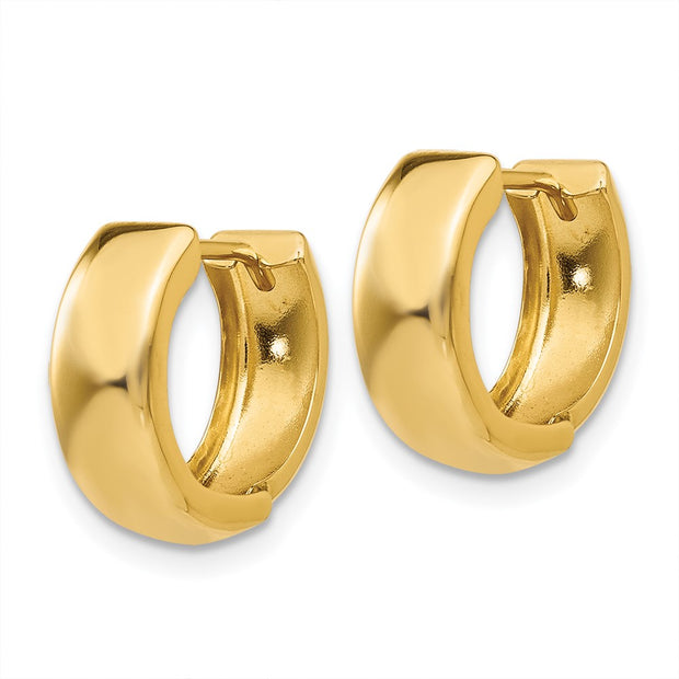 14K Hinged Hoop Earrings