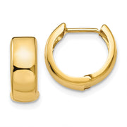 14K Hinged Hoop Earrings