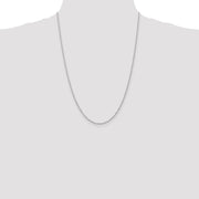 14K White Gold 2mm Regular Rope with Lobster Clasp Chain