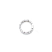 14k White Gold 3mm Standard Weight Comfort Fit Wedding Band
