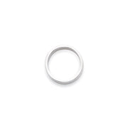 14k White Gold 2mm Lightweight Flat Wedding Band