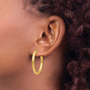 14k Non-Pierced Hoop Earrings