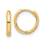 14K Hinged Hoop Earrings